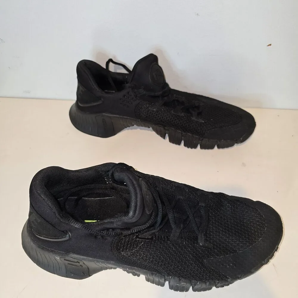 Nike Free Metcon 4 Triple Black CT3886-007 Men's Size 10.5 Shoes